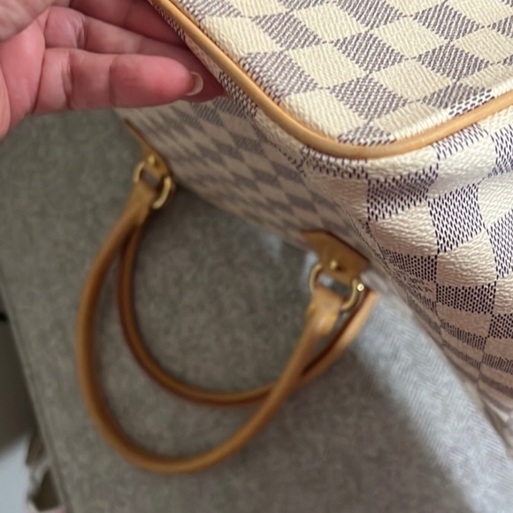 Louis Vuitton White Azure Saleyea PM - Picture 10 of 15